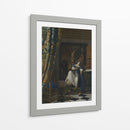 Allegory of the Catholic Faith - Johannes Vermeer | Cuadro decorativo de Canvas Lab