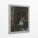 Allegory of the Catholic Faith - Johannes Vermeer | Cuadro decorativo de Canvas Lab