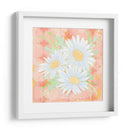 Pielo De Daisy Coral Ii - Leslie Mark | Cuadro decorativo de Canvas Lab