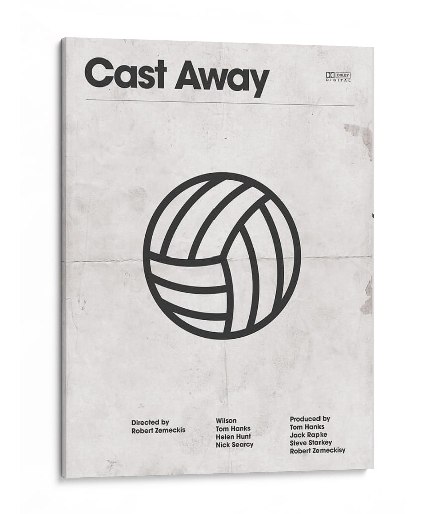 Castaway | Cuadro decorativo de Canvas Lab