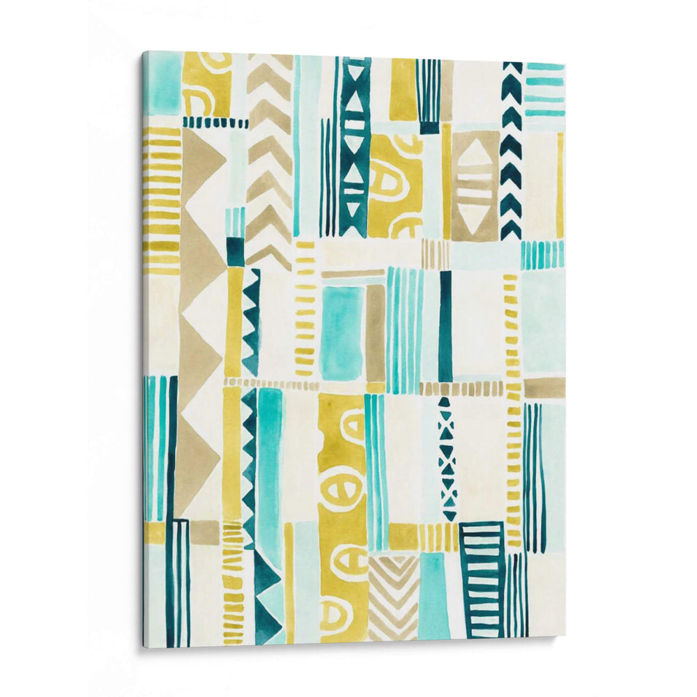 Patchwork Tribal I - June Erica Vess | Cuadro decorativo de Canvas Lab