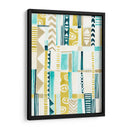 Patchwork Tribal I - June Erica Vess | Cuadro decorativo de Canvas Lab