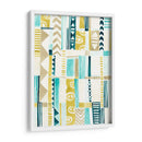 Patchwork Tribal I - June Erica Vess | Cuadro decorativo de Canvas Lab