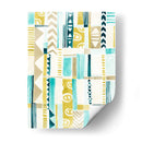 Patchwork Tribal I - June Erica Vess | Cuadro decorativo de Canvas Lab