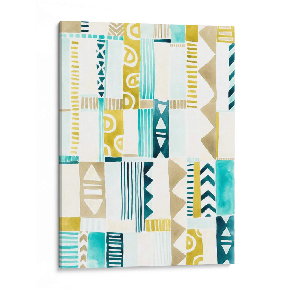 Patchwork Tribal Ii - June Erica Vess | Cuadro decorativo de Canvas Lab