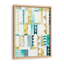 Patchwork Tribal Ii - June Erica Vess | Cuadro decorativo de Canvas Lab