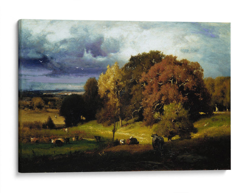 Autumn Oaks - George Inness | Cuadro decorativo de Canvas Lab