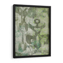 Celadon Ikat Ii - Chariklia Zarris | Cuadro decorativo de Canvas Lab