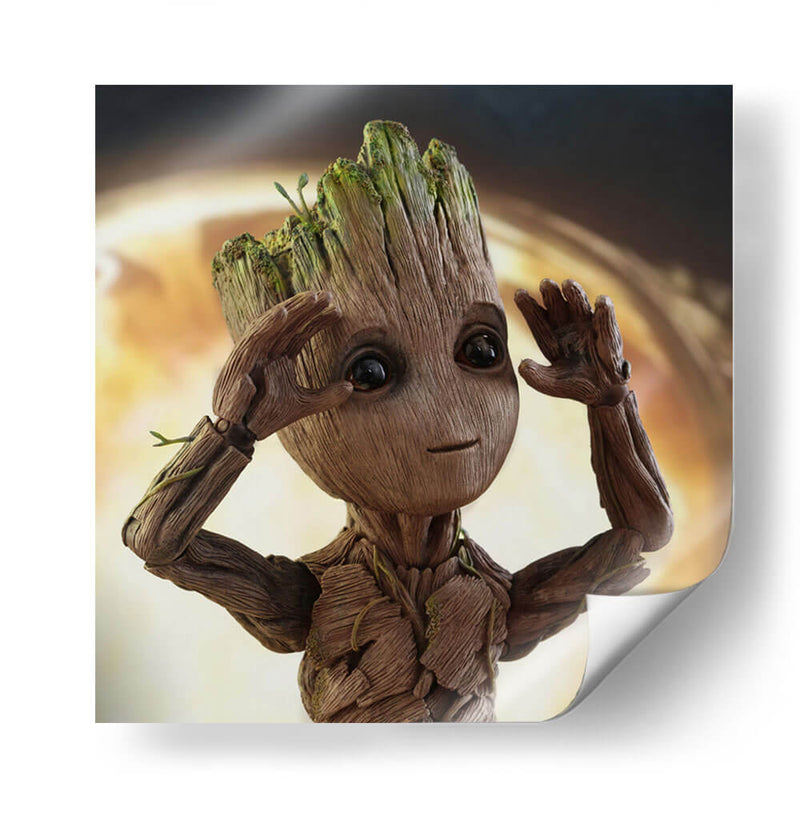 Baby Groot | Cuadro decorativo de Canvas Lab