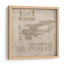 Vintage Aviación I - Irena Orlov | Cuadro decorativo de Canvas Lab