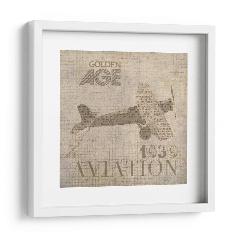 Vintage Aviación Iv - Irena Orlov | Cuadro decorativo de Canvas Lab