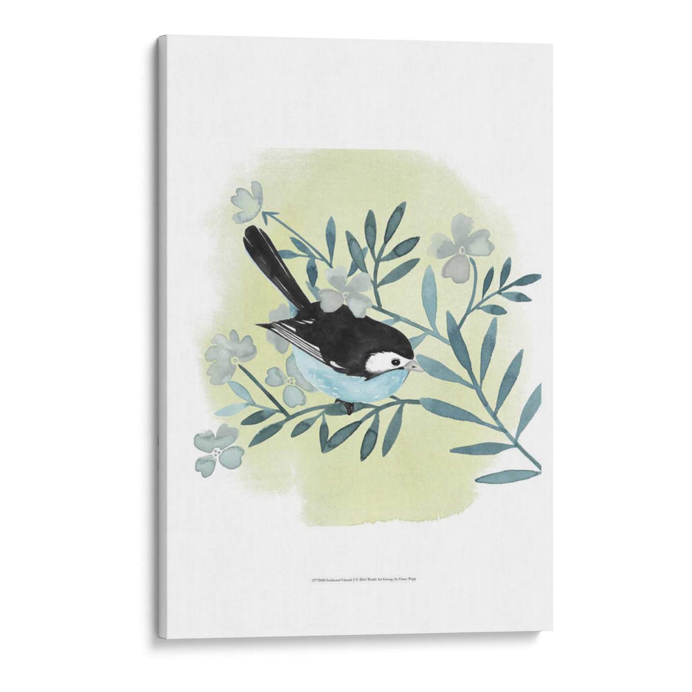 Amigos Con Plumas I - Grace Popp | Cuadro decorativo de Canvas Lab