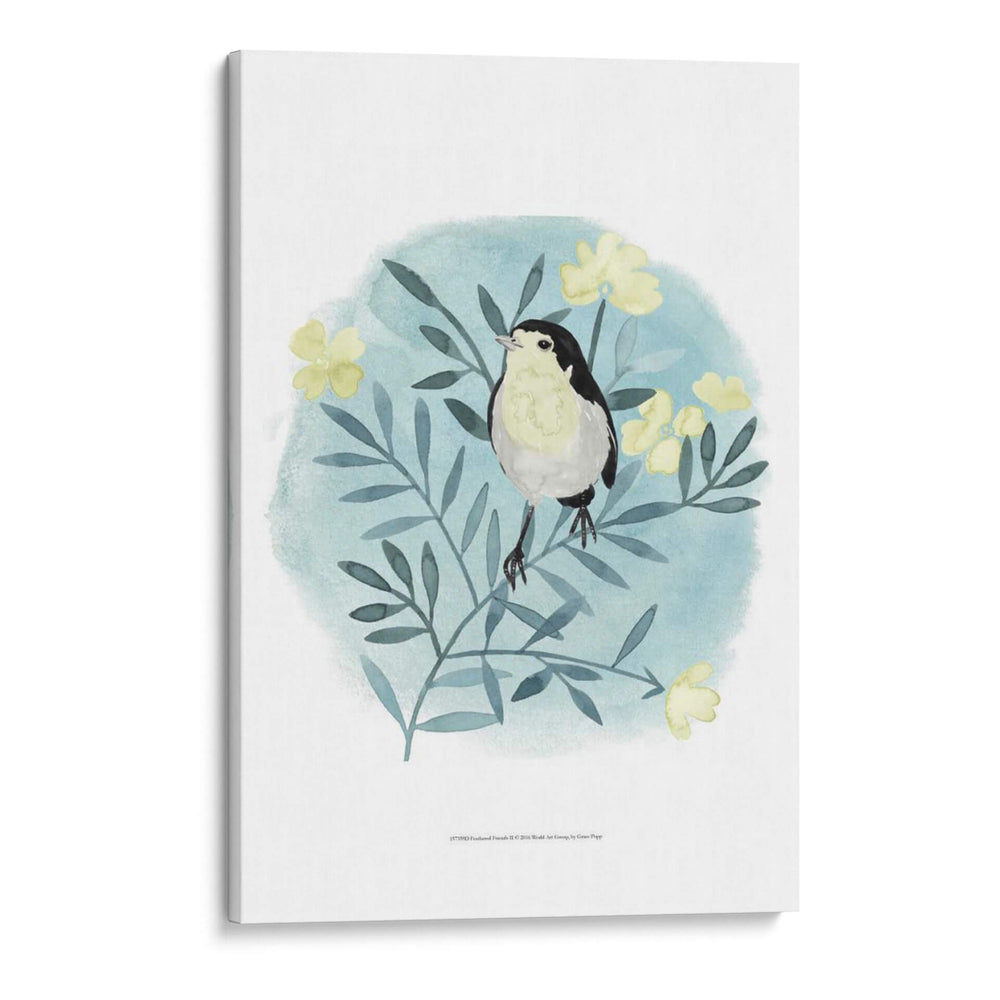 Amigos Con Plumas Ii - Grace Popp | Cuadro decorativo de Canvas Lab