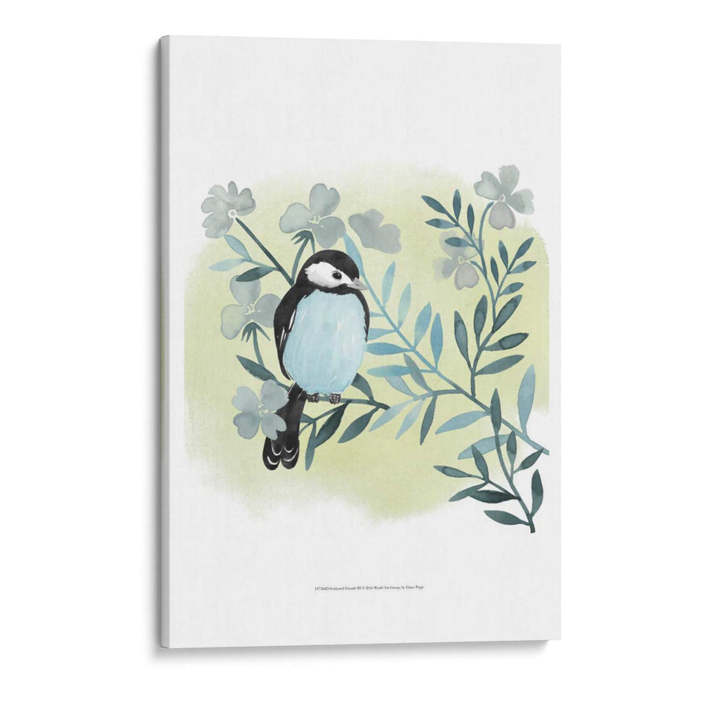 Amigos Con Plumas Iii - Grace Popp | Cuadro decorativo de Canvas Lab