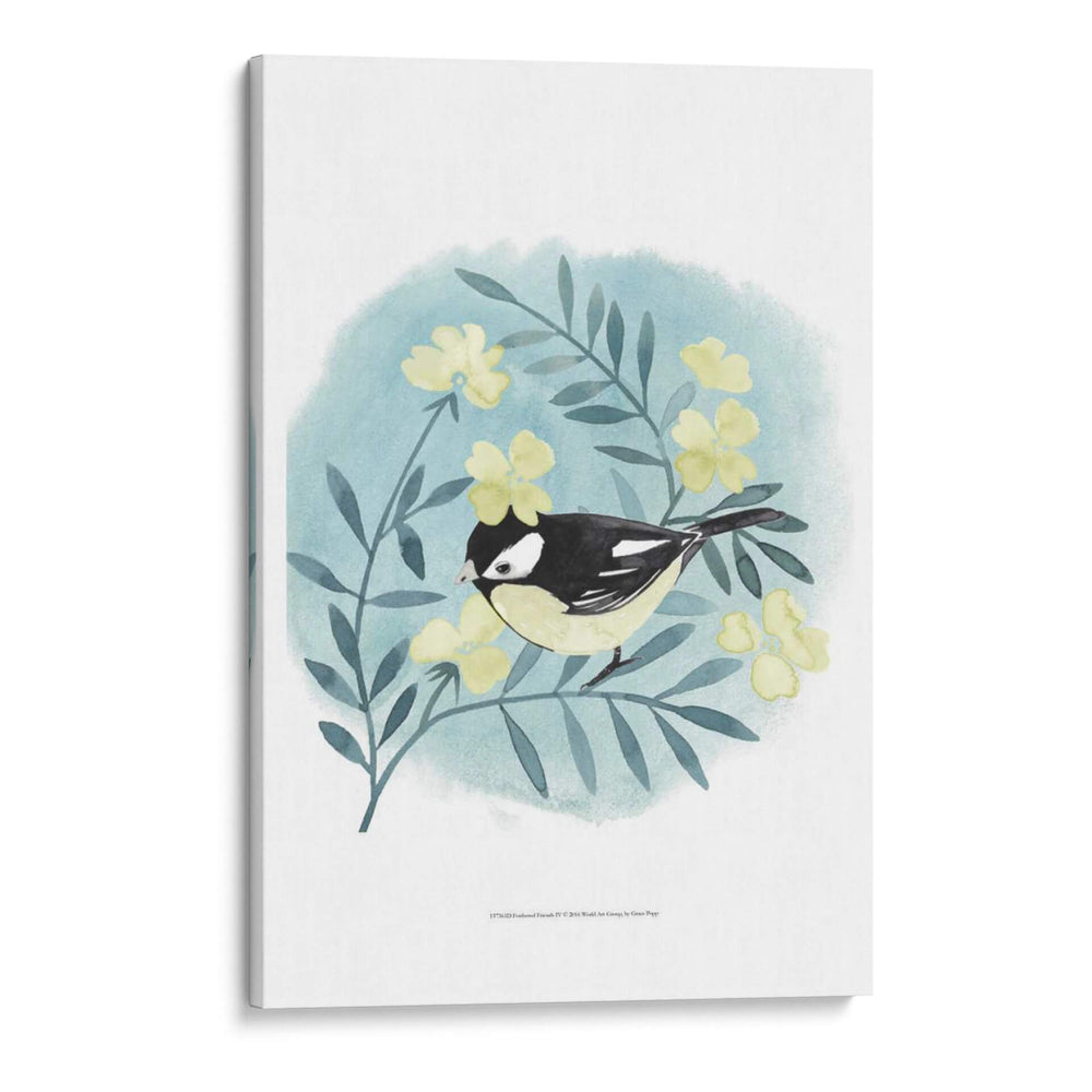 Amigos Con Plumas Iv - Grace Popp | Cuadro decorativo de Canvas Lab
