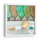 Chica Con Tortuga - Carla Sonheim | Cuadro decorativo de Canvas Lab