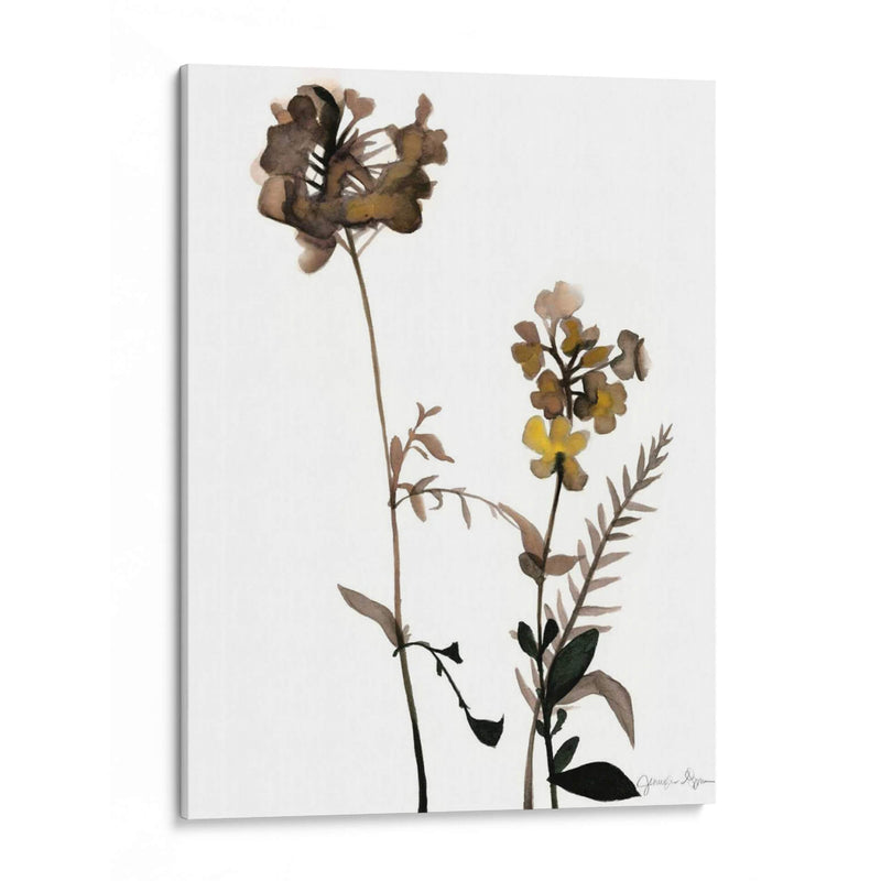 Watermark Wildflowers V - Jennifer Goldberger | Cuadro decorativo de Canvas Lab