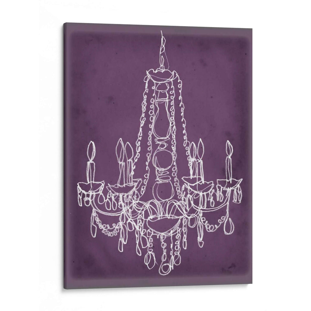 Bosquejo De Araña De Ciruela I - Harper | Cuadro decorativo de Canvas Lab