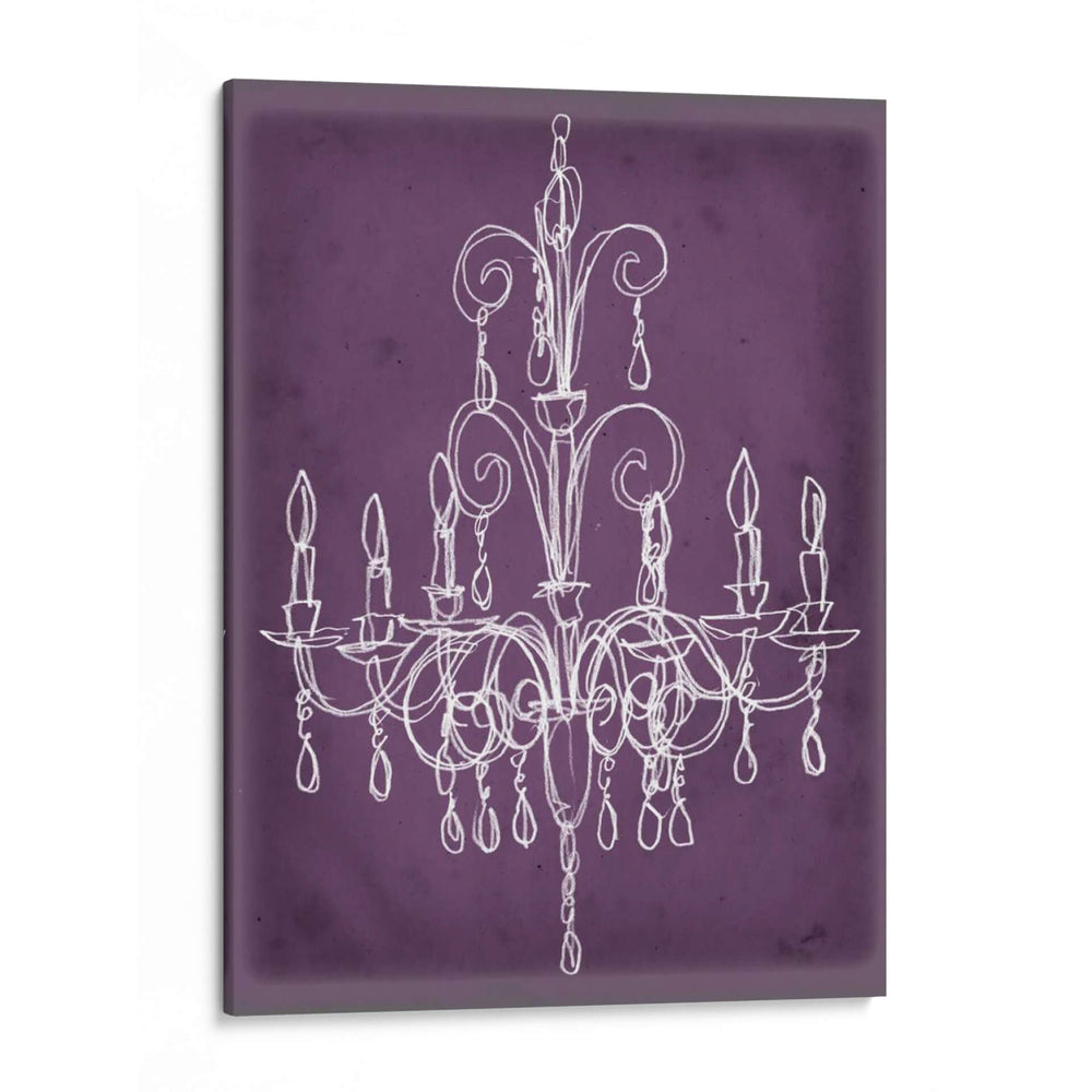 Bosquejo De Araña De Ciruela Ii - Harper | Cuadro decorativo de Canvas Lab