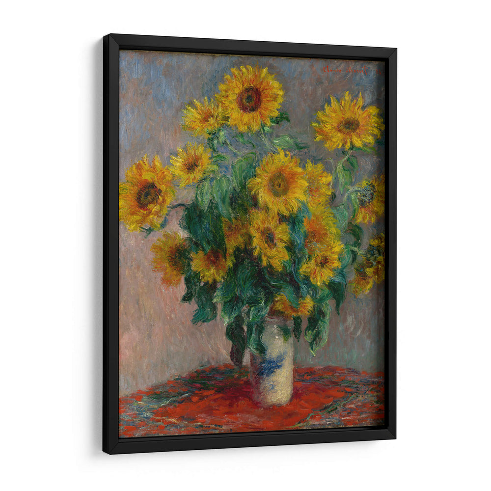 Bouquet of Sunflowers - Claude Monet | Cuadro decorativo de Canvas Lab