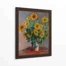 Bouquet of Sunflowers - Claude Monet | Cuadro decorativo de Canvas Lab