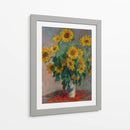 Bouquet of Sunflowers - Claude Monet | Cuadro decorativo de Canvas Lab