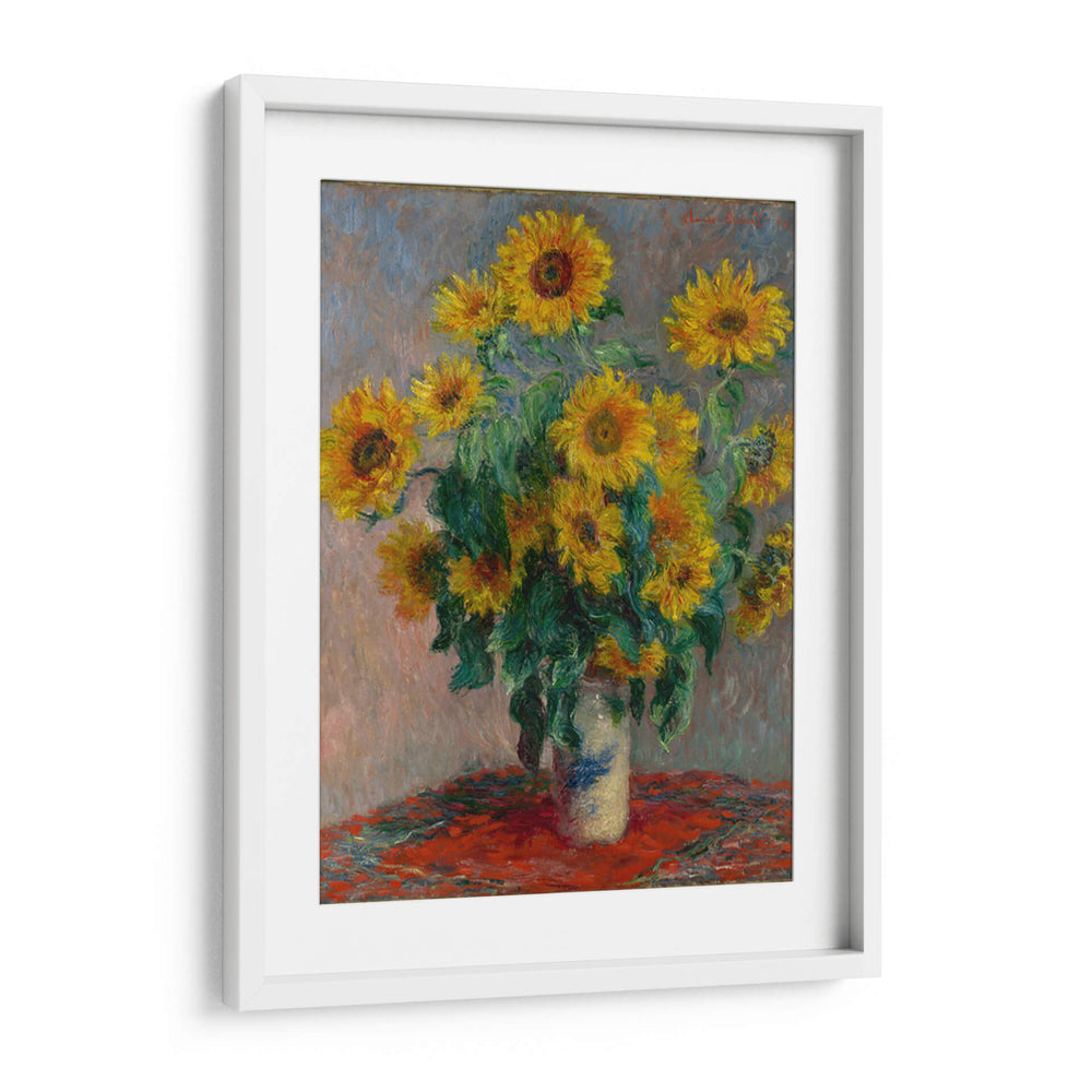 Bouquet of Sunflowers - Claude Monet | Cuadro decorativo de Canvas Lab