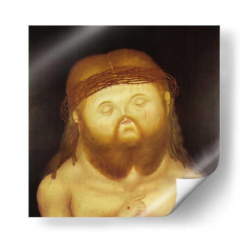 Cabeza de Cristo - Fernando Botero | Cuadro decorativo de Canvas Lab
