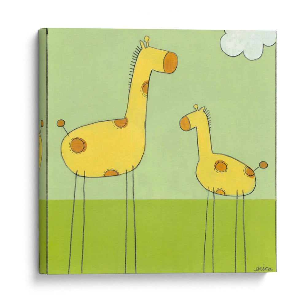Jirafa De La Pierna - June Erica Vess | Cuadro decorativo de Canvas Lab