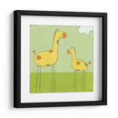 Jirafa De La Pierna - June Erica Vess | Cuadro decorativo de Canvas Lab