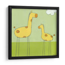 Jirafa De La Pierna - June Erica Vess | Cuadro decorativo de Canvas Lab