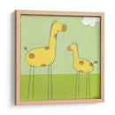 Jirafa De La Pierna - June Erica Vess | Cuadro decorativo de Canvas Lab