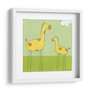 Jirafa De La Pierna - June Erica Vess | Cuadro decorativo de Canvas Lab
