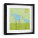 Elefante De La Pierna De Palo Ii - June Erica Vess | Cuadro decorativo de Canvas Lab