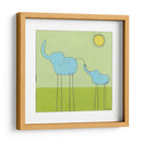 Elefante De La Pierna De Palo Ii - June Erica Vess | Cuadro decorativo de Canvas Lab