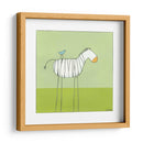 Stick-Leg Zebra I - June Erica Vess | Cuadro decorativo de Canvas Lab