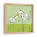 Stick-Leg Zebra Ii - June Erica Vess | Cuadro decorativo de Canvas Lab