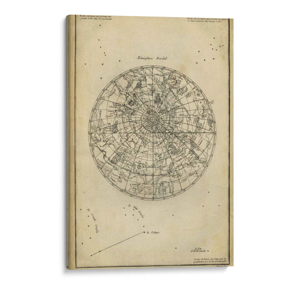 Tabla De Astronomía Antigua I - Denis Diderot | Cuadro decorativo de Canvas Lab