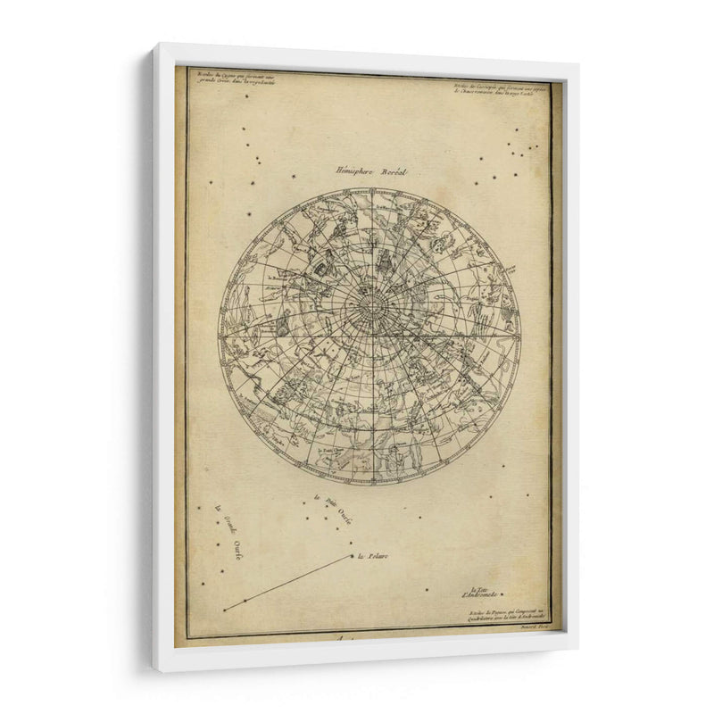 Tabla De Astronomía Antigua I - Denis Diderot | Cuadro decorativo de Canvas Lab