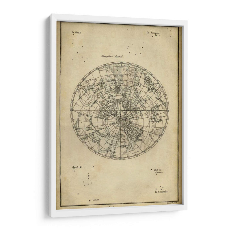 Tabla De Astronomía Antigua Ii - Denis Diderot | Cuadro decorativo de Canvas Lab
