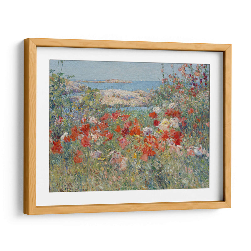 Celia Thaxters Garden - Childe Hassam | Cuadro decorativo de Canvas Lab