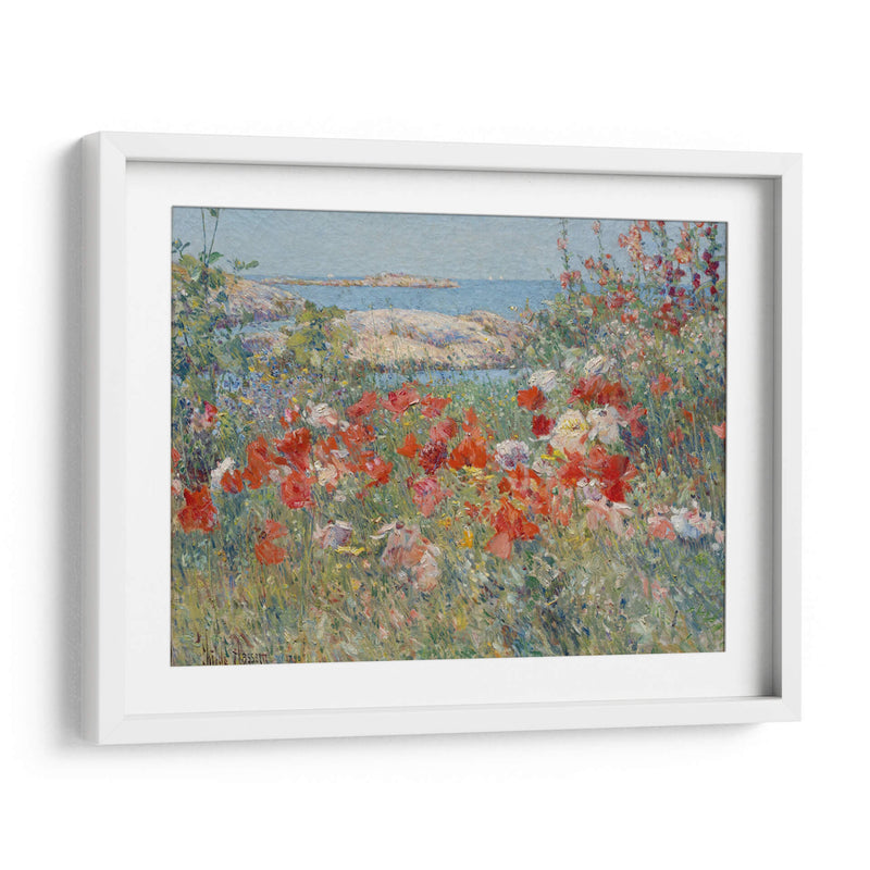 Celia Thaxters Garden - Childe Hassam | Cuadro decorativo de Canvas Lab