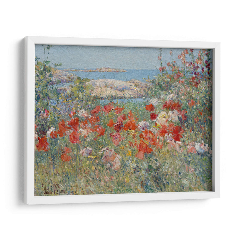 Celia Thaxters Garden - Childe Hassam | Cuadro decorativo de Canvas Lab