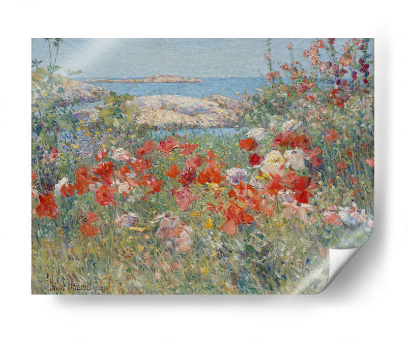 Celia Thaxters Garden - Childe Hassam | Cuadro decorativo de Canvas Lab