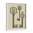 Teclas Antiguas I - Vision Studio | Cuadro decorativo de Canvas Lab