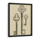 Teclas Antiguas Ii - Vision Studio | Cuadro decorativo de Canvas Lab