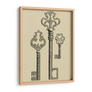 Teclas Antiguas Ii - Vision Studio | Cuadro decorativo de Canvas Lab