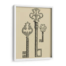 Teclas Antiguas Ii - Vision Studio | Cuadro decorativo de Canvas Lab