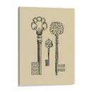 Teclas Antiguas Iii - Vision Studio | Cuadro decorativo de Canvas Lab