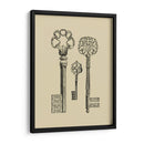 Teclas Antiguas Iii - Vision Studio | Cuadro decorativo de Canvas Lab